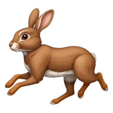 Hare running in Haeigh Hares kit sticker