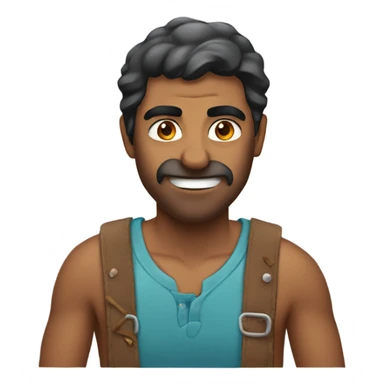 Indian man hitting the griddy sticker