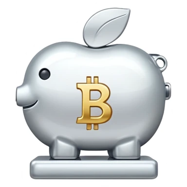 glitter white symbol bank sticker