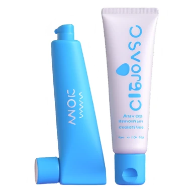 AVON hand cream tube with blue cap sticker