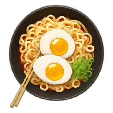 ramen with no chopsticks sticker