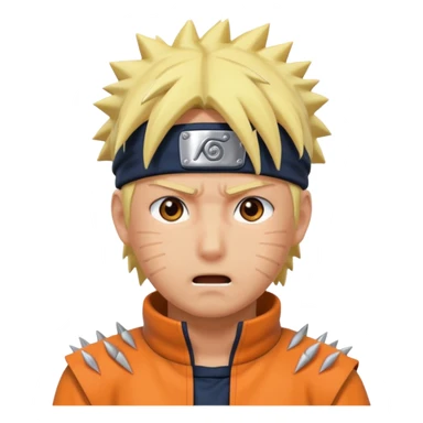 Naruto different reactions sticker