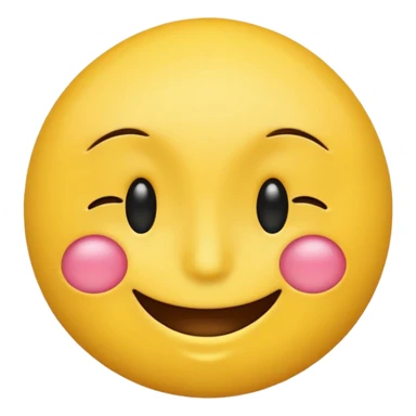 Emoji, smiley face with 1 eye closed sticker