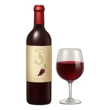 Bouchon de vin sticker