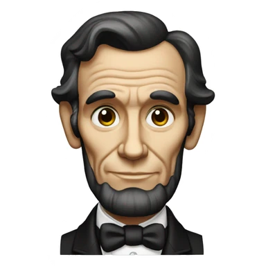 Abe Lincoln  sticker
