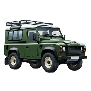 old land rover defender sticker