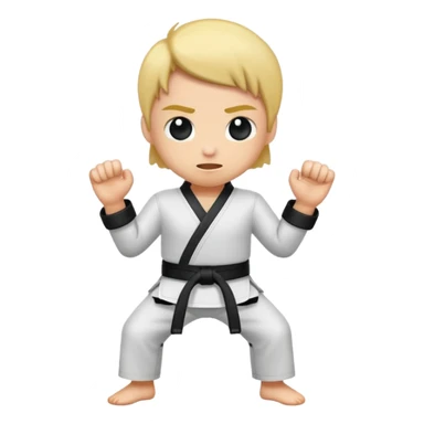 black belt spank sticker