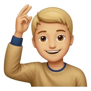 Dabbing emoji  sticker