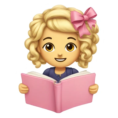 I want a cute journal with bows  sticker