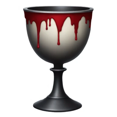 gothic chalice with blood sticker