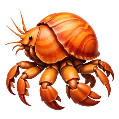Hermit crab  sticker
