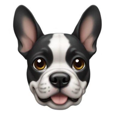 Black franchie sticker