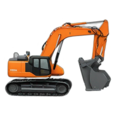 hitachi escavator sticker