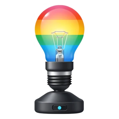 full-spectrum light lamp sticker