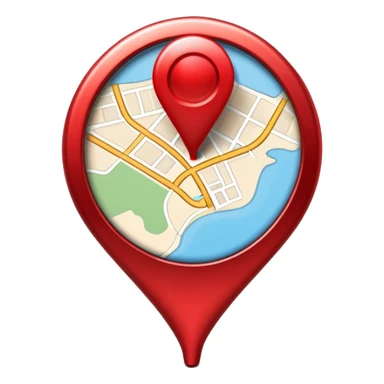 map location pin marker sticker