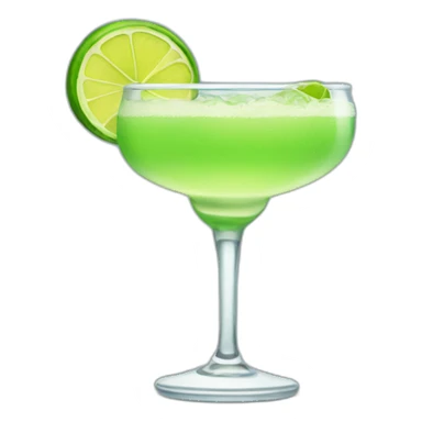 Margarita fat glass sticker