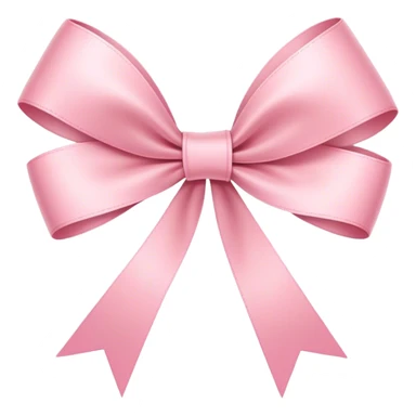 Super ultra-thin and stretched ribbon bow, as narrow as possible, single loop, no extra loops, no fluffy or rounded shapes, only one long and sleek ribbon, delicate, minimalist, NO DOUBLE LOOPS, NO THICKNESS, ONLY A SINGLE SLIM LINE pink sticker