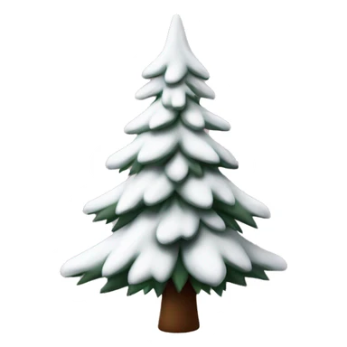  actual white fir christmas burgundy tree isolated.  sticker