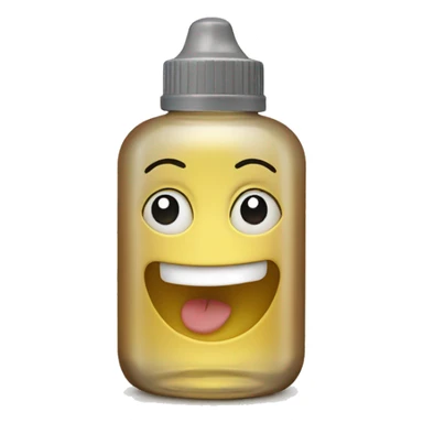 Baby oil bottle  sticker