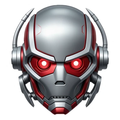 Ultron robot villain sticker
