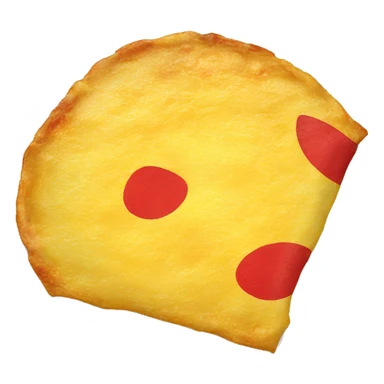 Spanish flag with potato omelette sticker