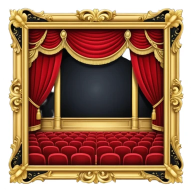 Theater sticker
