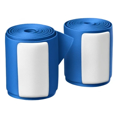 boxing hand wraps object icon, rolled athletic bandage for hands, white fabric texture, sporty combat gear, clean detailed look, 3D cartoon, mobile game icon style, centered, clean background, no text, no watermark
 sticker