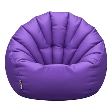 Light purple bean bag sticker