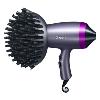 Dyson hair dryer sticker