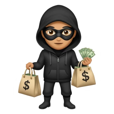 Thief full body sticker