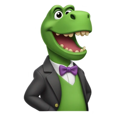 Barney the dinosaur  sticker