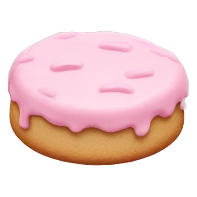 light pink crumbl cookie sticker