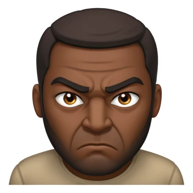 angry Iraqi, in profile sticker