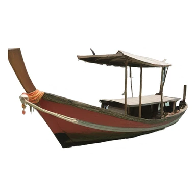 Boat in Thailand sticker