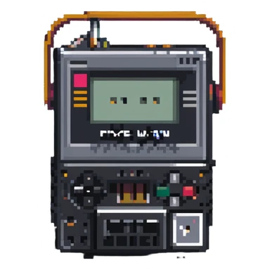 Sony Walkman cassette player from 1990s era sticker