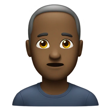 Emoji telling no sticker