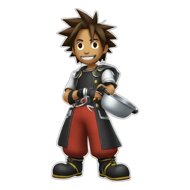 let him cook kingdom hearts sticker