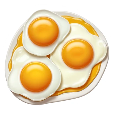 Dos huevos con lagrimas sticker