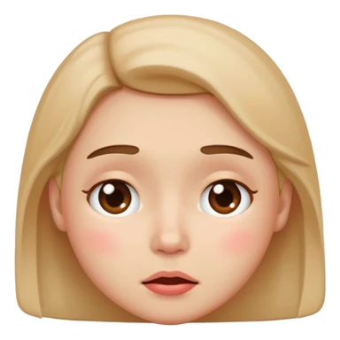 emoji imbarazzata sticker