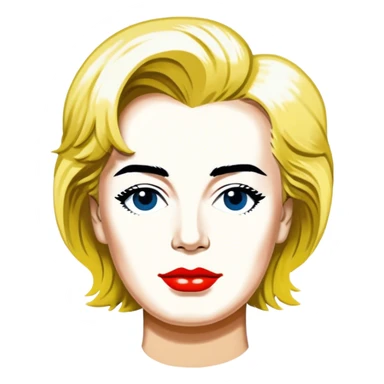 安迪沃霍尔风格的一幅画 sticker