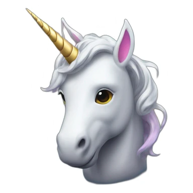 unicorn in cosmonaut'suit sticker