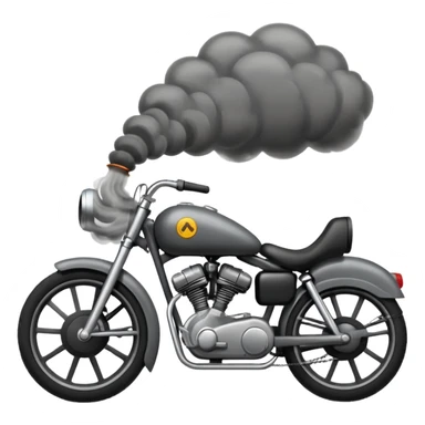 vehile pollution bike or car or lorry sticker