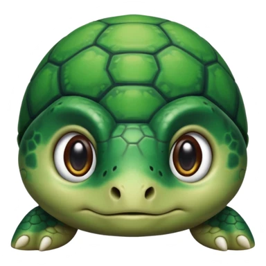 Cute sad turtle  sticker