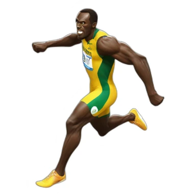 Usain Bolt sticker