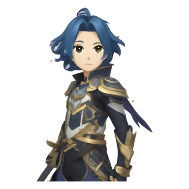 Genshin impact Aether sticker