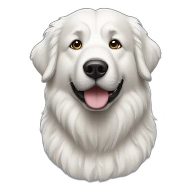 Great Pyrenees dog sticker