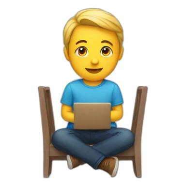 sitting is the opposite of running around sticker