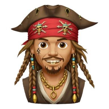 Jack sparrow sticker