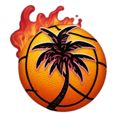 miami heat logo  sticker