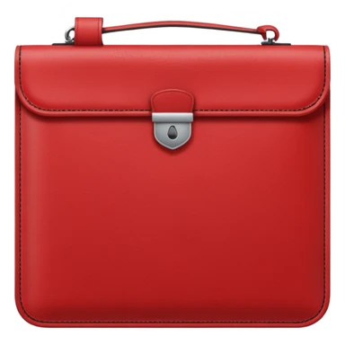 red Portfolio sticker